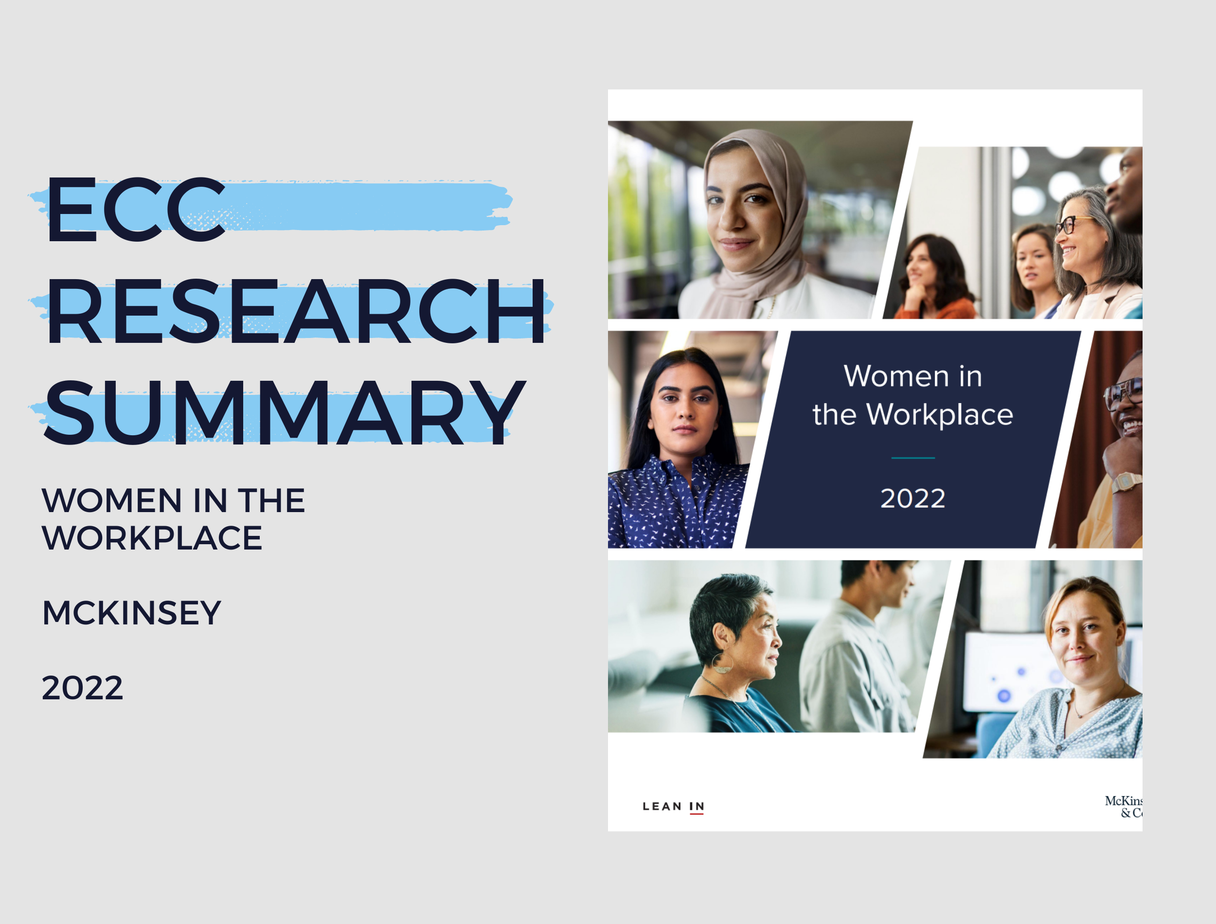 ECC Research Summary: Women in the Workplace Mckinsey 