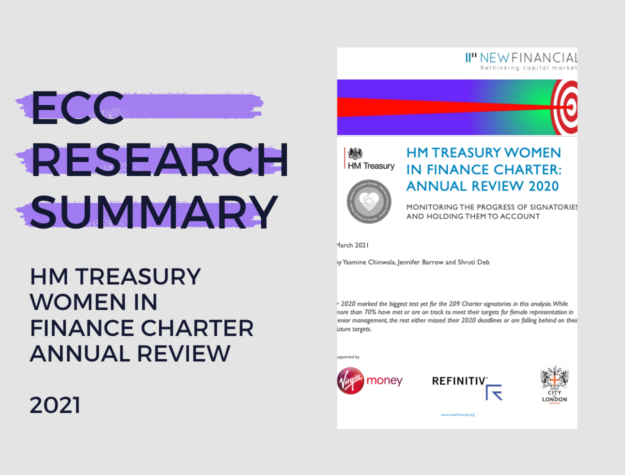 Women in Finance 2021 Summary