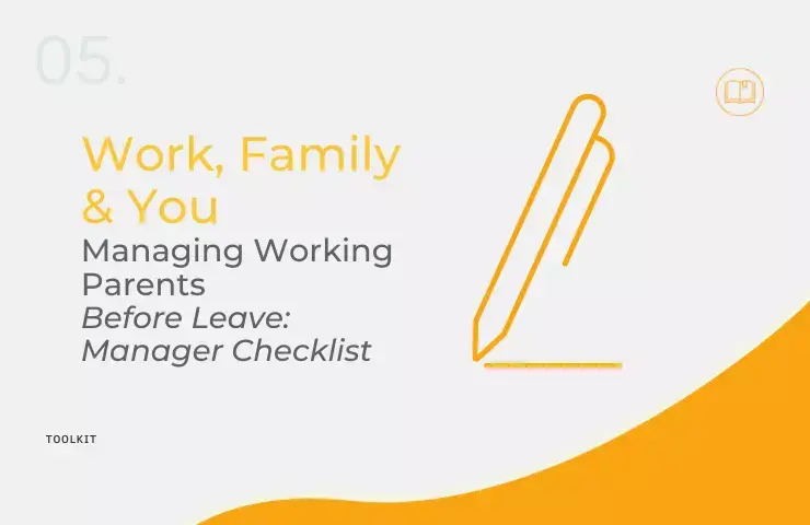 Before Leave: Manager Checklist